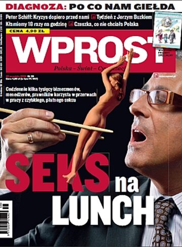 Okładka tygodnika WPROST: 38/2009