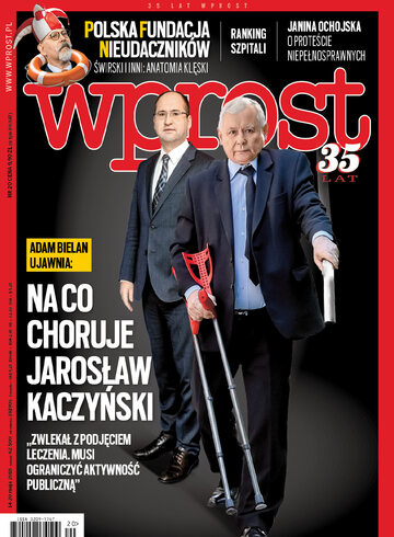 Okładka tygodnika WPROST: 20/2018