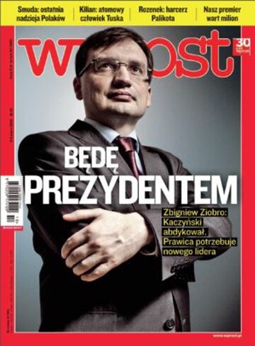 Okładka tygodnika WPROST: 10/2012