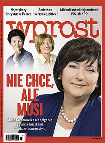 Okładka tygodnika WPROST: 43/2010