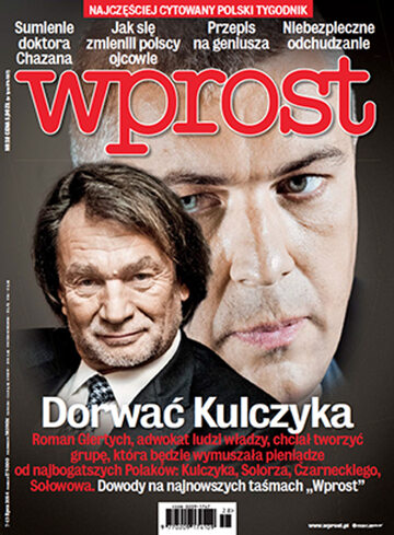 Okładka tygodnika WPROST: 28/2014