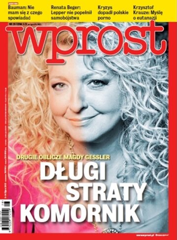 Okładka tygodnika WPROST: 28/2013